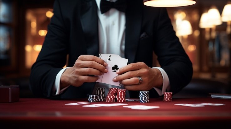 Antarmuka permainan blackjack live di aplikasi mobile wukong778